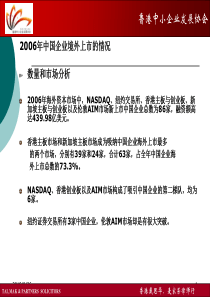 鲁港中小企业发展协会-中国企业境外上市的情况(ppt 75页)