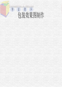 包装效果图制作