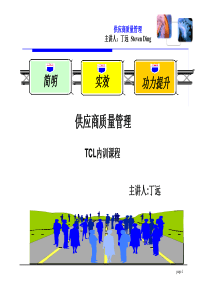 丁远供应商质量管理