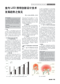 室内LED照明创新设计技术发展趋势之我见