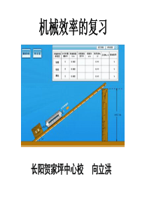 演示文稿《机械效率》复习ppt课件