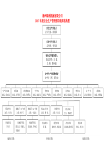 安全生产组织机构图