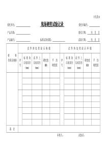 压力容器理化工艺表格J化表06现场硬度试验记录