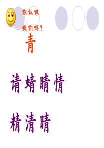 [语文S版二年级下]识字一_形声结合识汉字 (1)