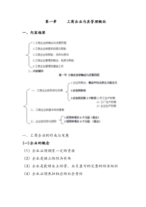 1、工商企业及其管理概念