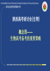 概念图――生物高考备考的重要策略(共52张)课件