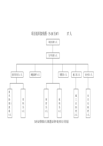 项目组织架构图