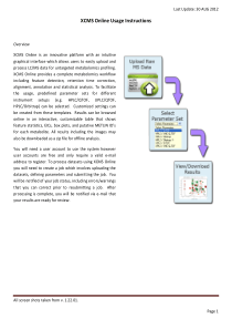 代谢组学软件：XCMS-usermanual