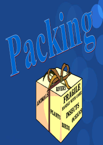 外贸函电作业(Packing)