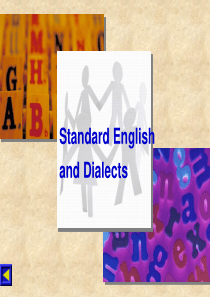 Standard English and Dialects