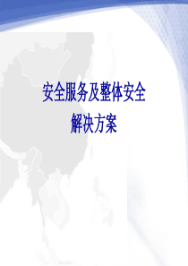 安全服务及整体安全解决方案