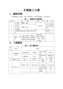 东营国际商务港工程冬期施工方案