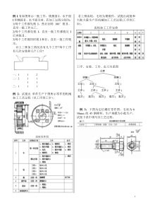 机械制造工艺学期末考试复习资料