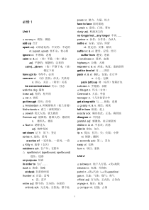 人教版高中单词表必修1-选修8