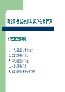 信息化 - 数据挖掘 - CRM - 数据挖掘与客户关系管理