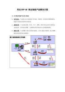 用友ERP-U8 商业智能产品解决方案