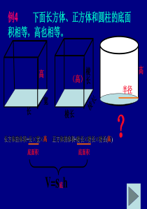 (苏教版)六年级数学下册课件_圆柱的体积ppt