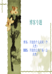 博客专题