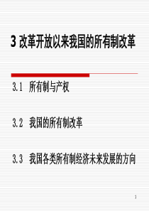 03-所有制理论与国有企业产权制度改革