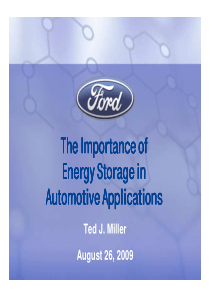 The Importance of Energy Storage in Automotive App