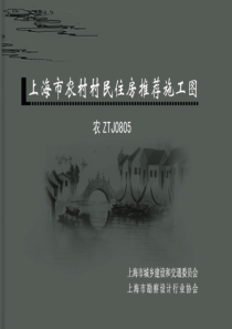 上海市新农村别墅推荐设计方案-08(内附详细效果图、施工设计图等)