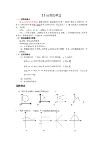 高中数学必修1函数题型分析(精心整理版)