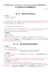 09民事诉讼法与仲裁制度科目