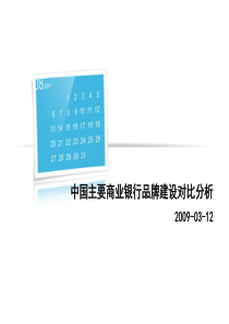 中国主要商业银行品牌建设对比分析