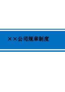 10厂销售部规章制度手册模板(03)