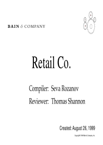 【行业分析（零售）RetailCo.（英文版）】（PPT32页）