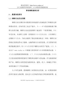 【钢铁行业历史回顾—青岛钢铁案例分析】（DOC 95页）