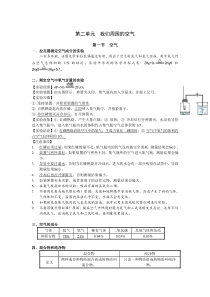 九年级化学第二章知识点复习