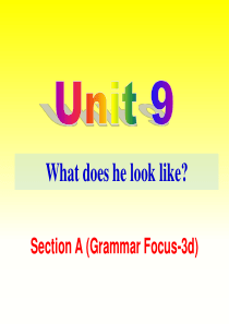 人教版七年级下册英语-Unit9--Section-A(Grammar-Focus-3d)(共42张