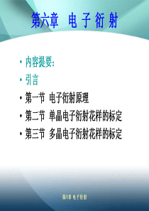 材料分析方法第六章电子衍射-文档资料67页