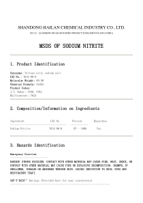 MSDS-of-SODIUM-NITRITE