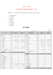 请搜集某一上市公司近期的资产负债表和利润表-试计算如下指标并加以分析