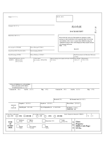场站收据样本