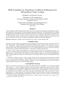 SNR-Scalability-by-transform-coefficient-refinemen