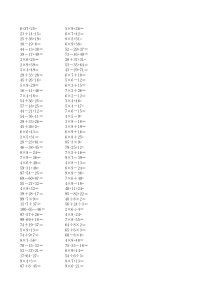 二年级加减乘除混合运算口算练习精选200题