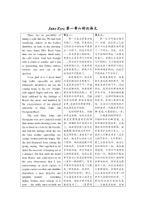 3-Jane-Eyre第一章六种汉译文