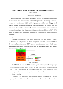 Zigbee无线传感器网络英文文献与翻译