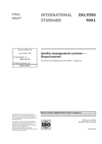 ISO9001-2015-FDIS版-中英文双语版