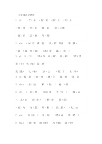 同音字辨析(有答案)