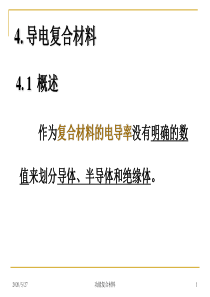 功能复合材料-4-导电复合材料