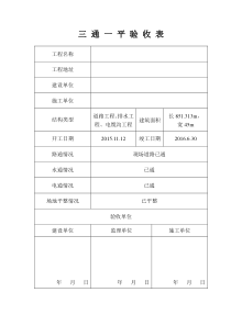 三通一平、宣传标语、机械设备