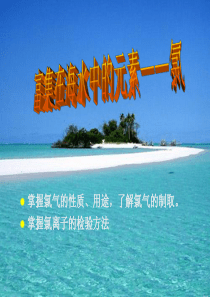 富集在海水中的元素——氯(赵爱明)