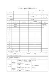 【VIP专享】砂石路单元工程质量检验评定表