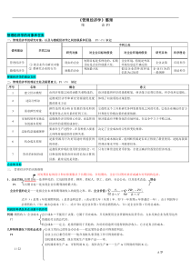 45管理经济学_笔记