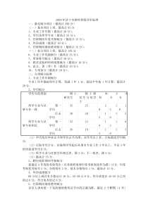 2009年济宁市教师晋级评审标准