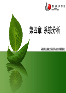 《信息系统分析与设计》-第4章-系统分析